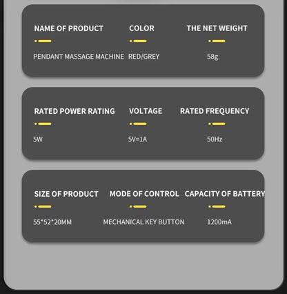 Smart TENS+EMS Electric Neck Massager with Micro-Current Portable Hot Compress for Cervical Spine Shoulder And Neck Pain Relief
