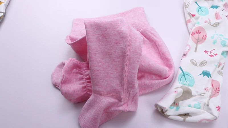 Baby pants cotton baby footies leggings children clothing newborn baby boys pants girls pants high elasticity baby trousers