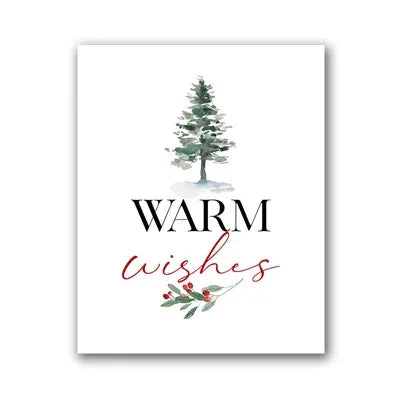 Holiday Décor Christmas Theme Posters Prints Nordic Wall Art Canvas Painting Pictures Home Room Decor Christmas Gifts