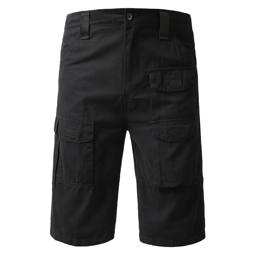 Men's Military Cargo Shorts 2026 Army Camouflage Tactical Joggers Shorts Men Cotton Loose Work Casual Short Pants Plus Size 5XL
