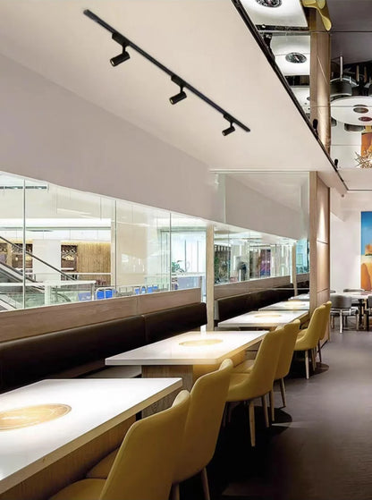 LED Focusing Exhibition Spotlight Shop Gallery Museum Adjustable Angle Wall Wash Light