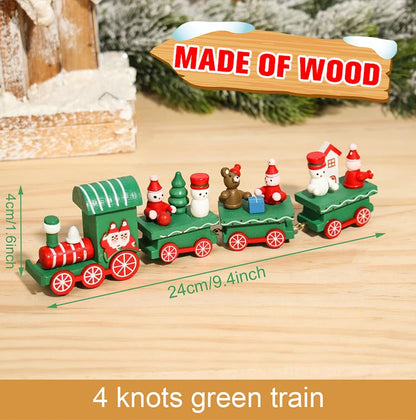 Christmas Train Merry Christmas Decorations For Home 2025 Christmas Ornament Xmas Navidad Noel Gifts Happy New Year 2026 Gifts