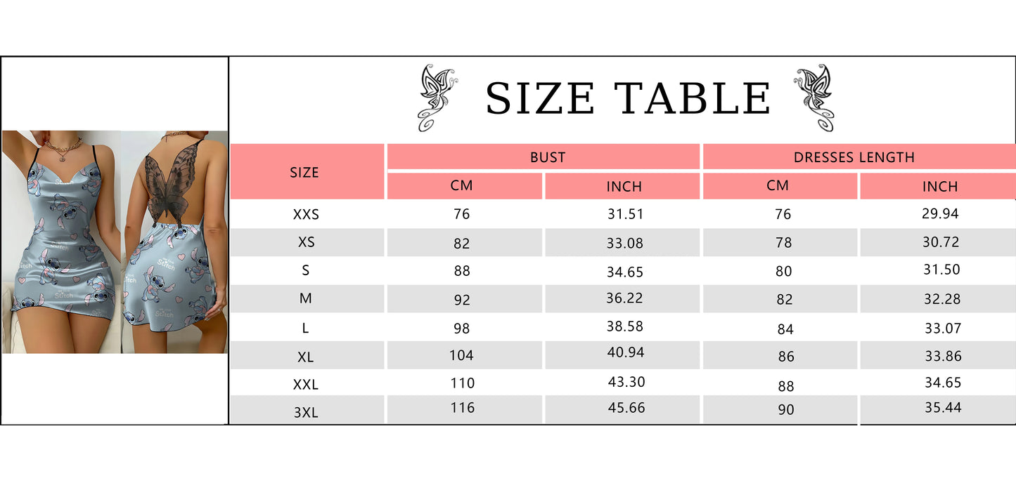 Mini Dress Pajama Skirt Hello Kitty Sexy Dresses Off Shoulder Bow Knot Satin Surface Women's Fashion Summer 2026 Short Party Lace