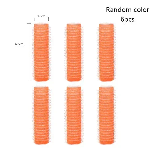 Hair Rollers Self Grip Hook Hair Curlers Heatless Roller Salon Dressing Curlers Jumbo Size Sticky Hair Styling Tools