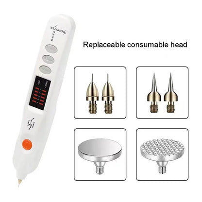 Home beauty device to eliminate facial blemishes