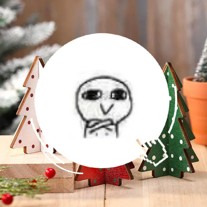 Christmas Decor 3 Pieces Wood Table Rustic Christmas Tree Farmhouse Wooden Xmas Centerpiece For Small Table Xmas Trees