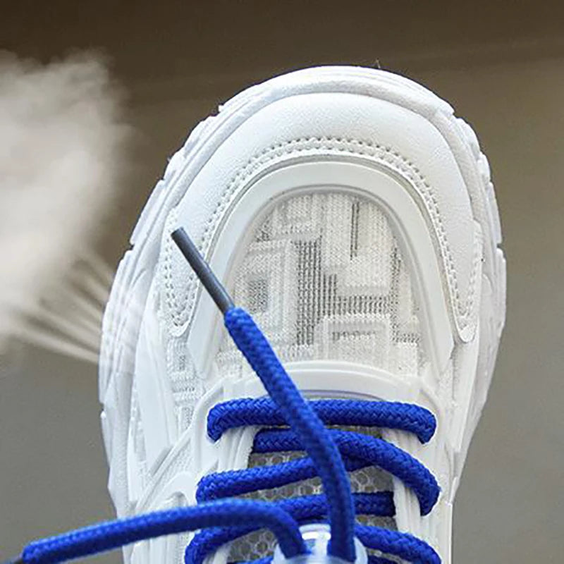 Kids Sneakers for Girls and Boys Summer New Casual Sports Shoes Comfortable Breathable Running Shoes White Flats Size 26~37#