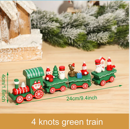 Christmas Train Merry Christmas Decorations For Home 2025 Christmas Ornament Xmas Navidad Noel Gifts Happy New Year 2026 Gifts