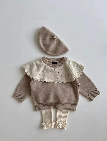 2025 Autumn New Baby Girl Ribbed Leggings Solid Tights For Infant Girl Cotton Casual Pants Toddler Versatile Slim Fit Trousers