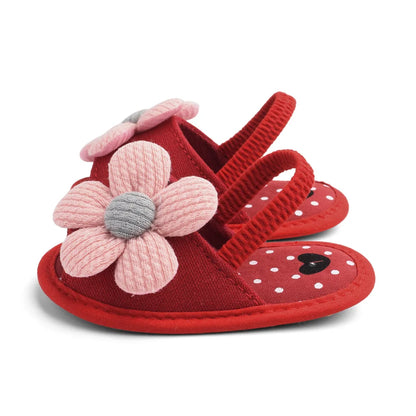 Summer New Sunflower Baby Sandals Soft Bottom Baby Toddler Shoes 0-1 Years Old Baby Girls  Baby Shoes Girls  Baby Boy Shoes