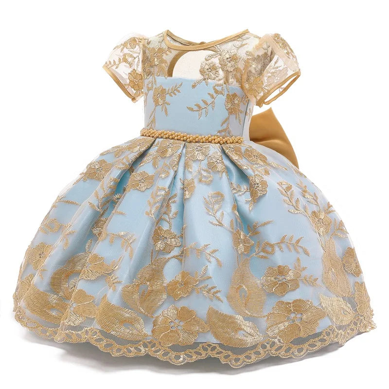 Baby Girls Christmas Dress 3 6 9 12 18 24 Months Toddler Newborn Lace Princess Dress 1 Year Old Birthday Party New Year Costume