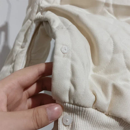 Baby Girl Clothes Bodysuit Kids Jumpsuit Winter Fall Children Baby Sleeveless Overalls 2022 Born Boy Open Shift Pants Outfit