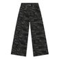 LUZHEN Old Male Pants Autumn Blue Washed Men Denim Jeans Straight Casual Men wear Loose Wide Leg Trousers 2026 New Fashion 9C354