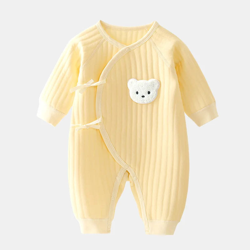 Newborn Baby Jumpsuit 0-6m Boys Girls Toddler Rompers Cotton Baby Jumpsuit Clothes for New Born Outfits Soft One-Piece Pajamas