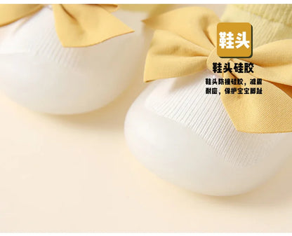 Newborn Baby Shoes Boy Embroidery Pattern Nonslip Floor Socks Kids Girls Soft Rubber Sole Crib Toddler Booties Toddler Shoes