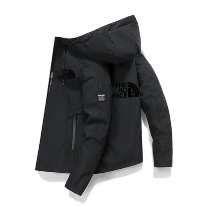 Spring and Autumn men's windproof zipper Jacket Casual quality hooded baseball jacket Outdoor blazer garment top