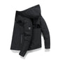 Spring and Autumn men's windproof zipper Jacket Casual quality hooded baseball jacket Outdoor blazer garment top