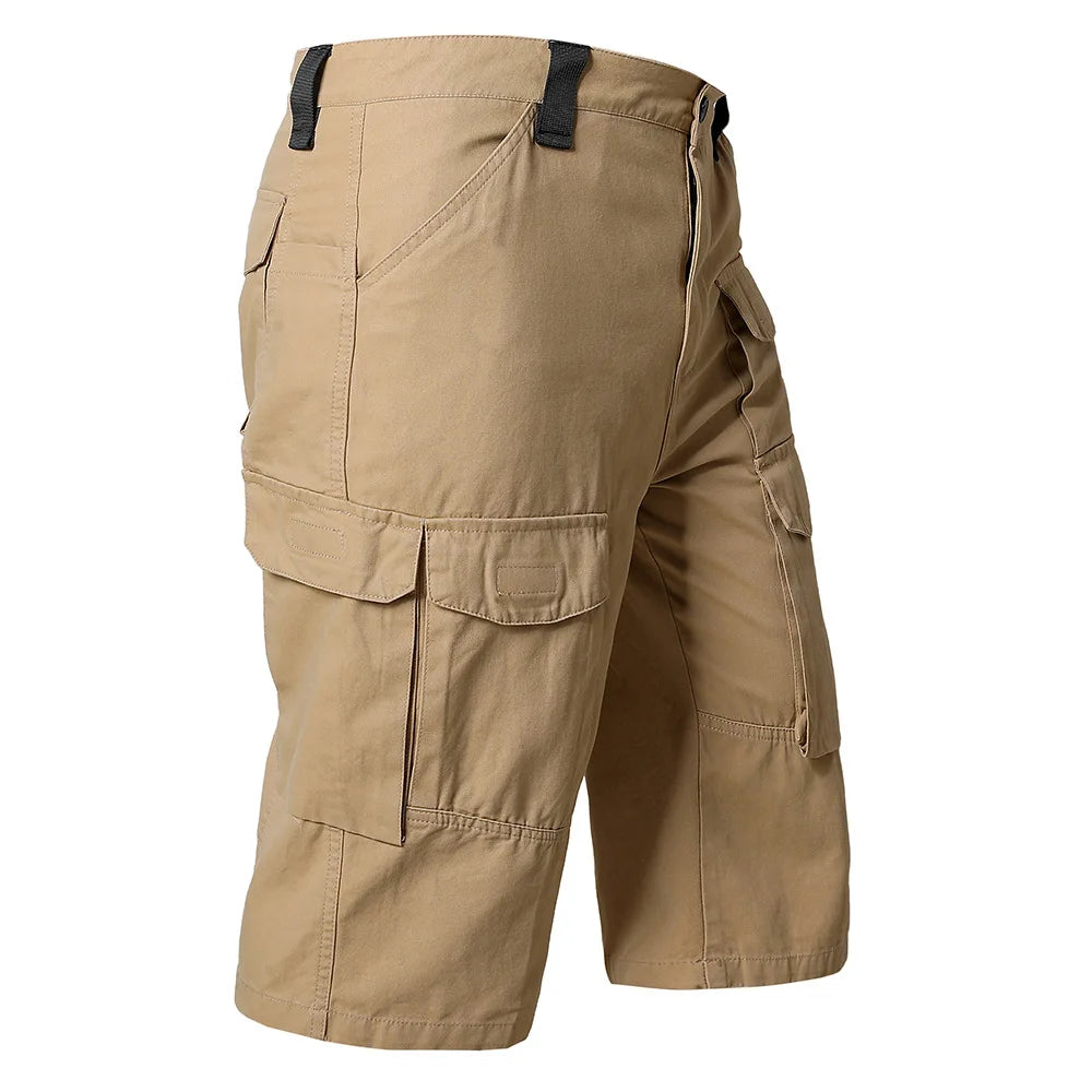 Men's Military Cargo Shorts 2026 Army Camouflage Tactical Joggers Shorts Men Cotton Loose Work Casual Short Pants Plus Size 5XL