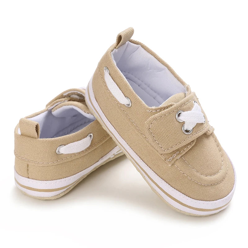 Newborn Baptist Shoes New Leather Gentleman Shoes Anti-slip Soft Bottom Indoor Baby Boys and Girls Casual Shoes Walking Shoes