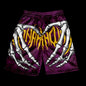 Summer Men's Sports Shorts Fashion Skull Print Pattern Men's Beach Shorts Hawaii Vacation Beach Men's Swimming Shorts S-2XL