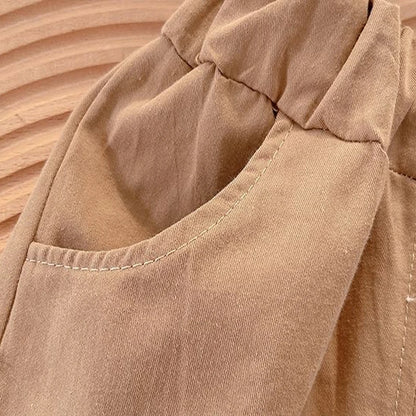 Kids Boys Girls Clothes Sets Baby Tee Shirt + Pants Infant Toddler Children Wears T-shirt + Shorts Outfits Suits 1 2 3 4 Years