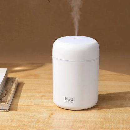 300ml Air Humidifier USB Ultrasonic Aroma Essential Oil Diffuser Romantic Soft Light Humidifier Mini Cool Mist Maker Purifier