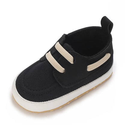 Newborn Baptist Shoes New Leather Gentleman Shoes Anti-slip Soft Bottom Indoor Baby Boys and Girls Casual Shoes Walking Shoes