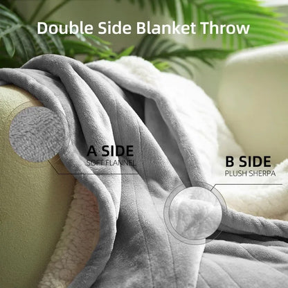 Heated Blanket Electric Throw 50''X60''-Soft Silky Plush Electric Blanket with 4 Heating Level & 3 Hour Auto Off Heating Blanket