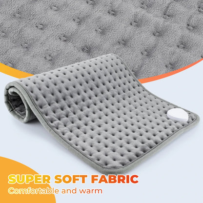 Electric Heating Blanket 2025 New 60*30cm 9 Levels Thermal Pads Heated Mat Soft Safe Winter Body Back Leg Warmer for Home Use