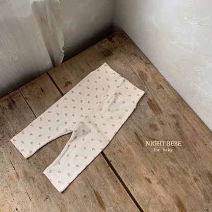 2025 Autumn New Baby Cotton Leggings Girls Floral Pants Toddler Pp Pants Toddler Plaid Leggings Fashion Baby Trousers