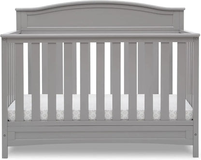 Children Emery 4-in-1 Convertible Baby Crib - Greengard Gold Certified, Dark Chocolate
