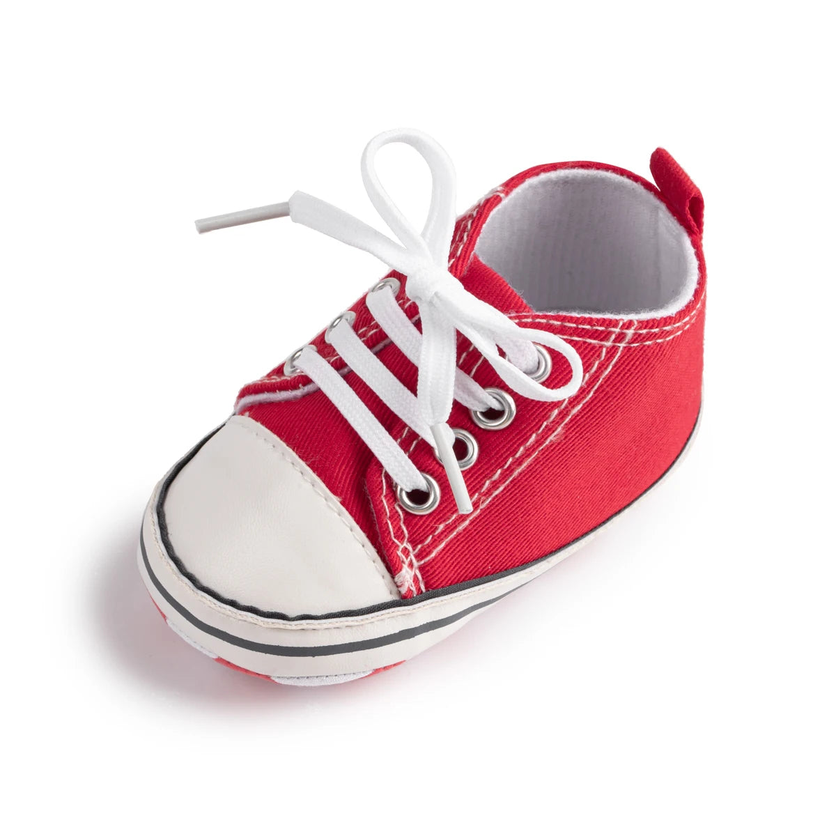 Meckior New Baby Canvas Sneakers Anti-slip Soft Plaid Baby Boy Girl Shoes Newborns First Walkers Infant Baby Unisex Casual Shoes