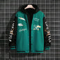 2026 New Jacket Coat Letter Printed  Wear Men Baseball Jacket Casual Long Sleeve Stand Jackets Men's Coats Sweatshirts Outerwear