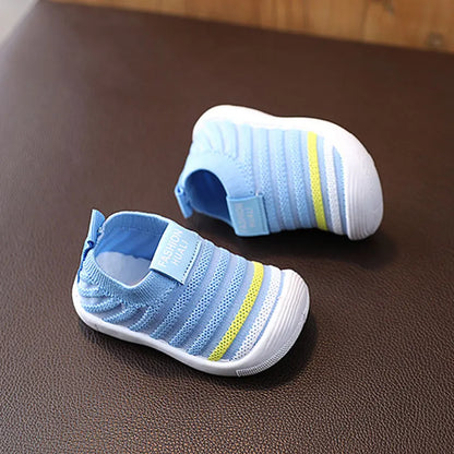 Baby First Walkers Infant Knitted Shoes Toddler Girls Soft Sole Indoor Outdoor Casual Shoes for Boy 1 year Zapatos Spring Autumn