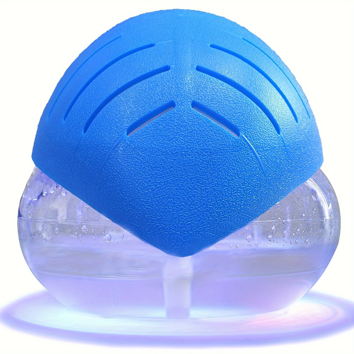 Air Purifier (Black) - Air Revitalizer Humidifier for Home and Office - Water Filter Air Washer with LED Night light - Small Essential Oil Aroma Diffuser for Smoke and Pets